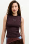 EDWIN POINTELLE TANK TOP