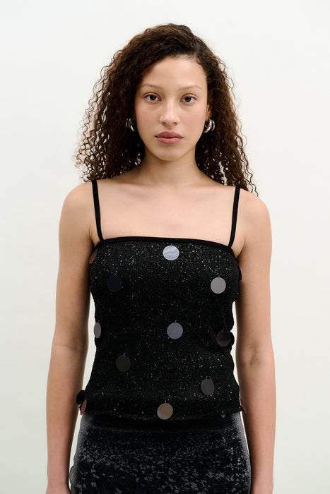 ARIEL SEQUINS TANK TOP