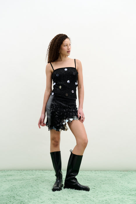 ARIEL SEQUINS TANK TOP
