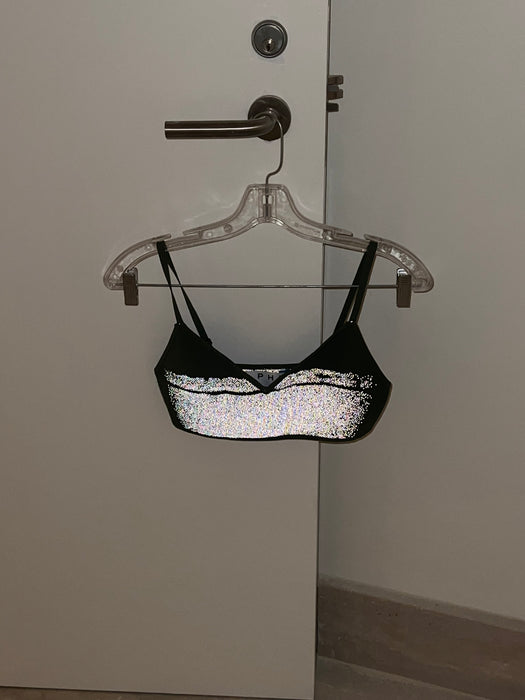 HEATHER FLASH LIGHT REFLECTIVE BRA TOP