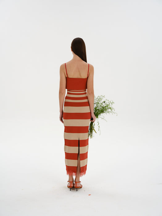 DAPHNE BANDAGE MIDI DRESS