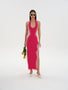 NOAH HALTER NECK LONG DRESS