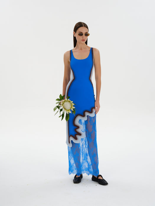 ASTER REVERSIBLE WAVY DRESS S