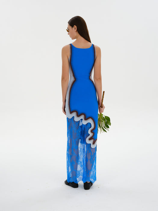 ASTER REVERSIBLE WAVY DRESS