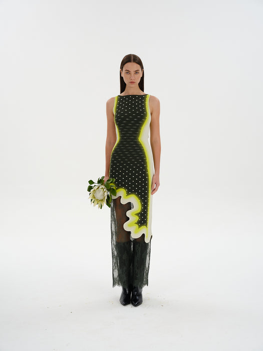 ASTER REVERSIBLE WAVY DRESS