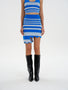CHLOE WAVY MINI SKIRT