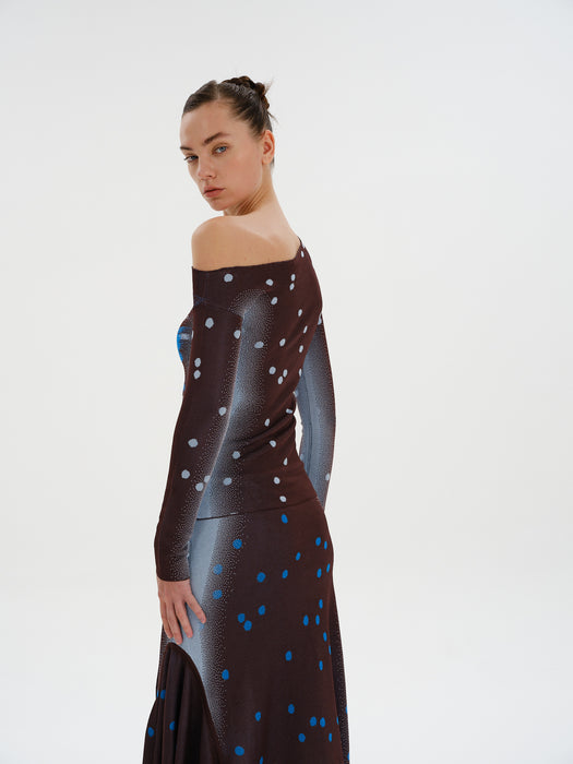 CAMILA DROP SHOULDER LONG SLEEVE TOP