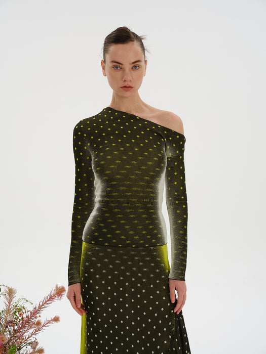 CAMILA DROP SHOULDER LONG SLEEVE TOP