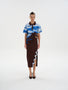 EBONY WAVY POLO SHIRT