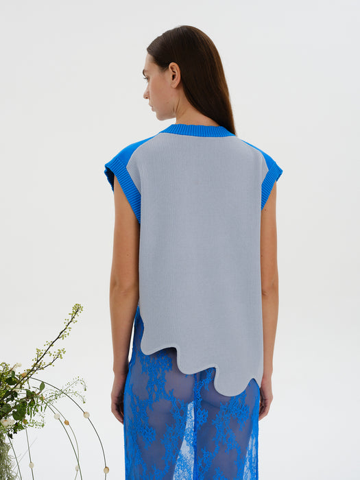 CATALINA OVERSIZED WAVY VEST
