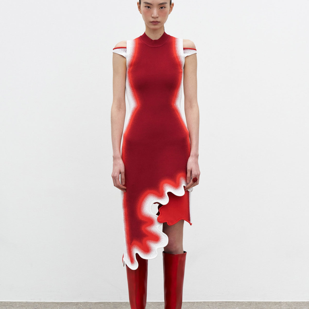 BROOKLYN WAVY ASYMMETRIC DRESS PH5 BROOKLYN WAVY ASYMMETRIC DRESS PH5