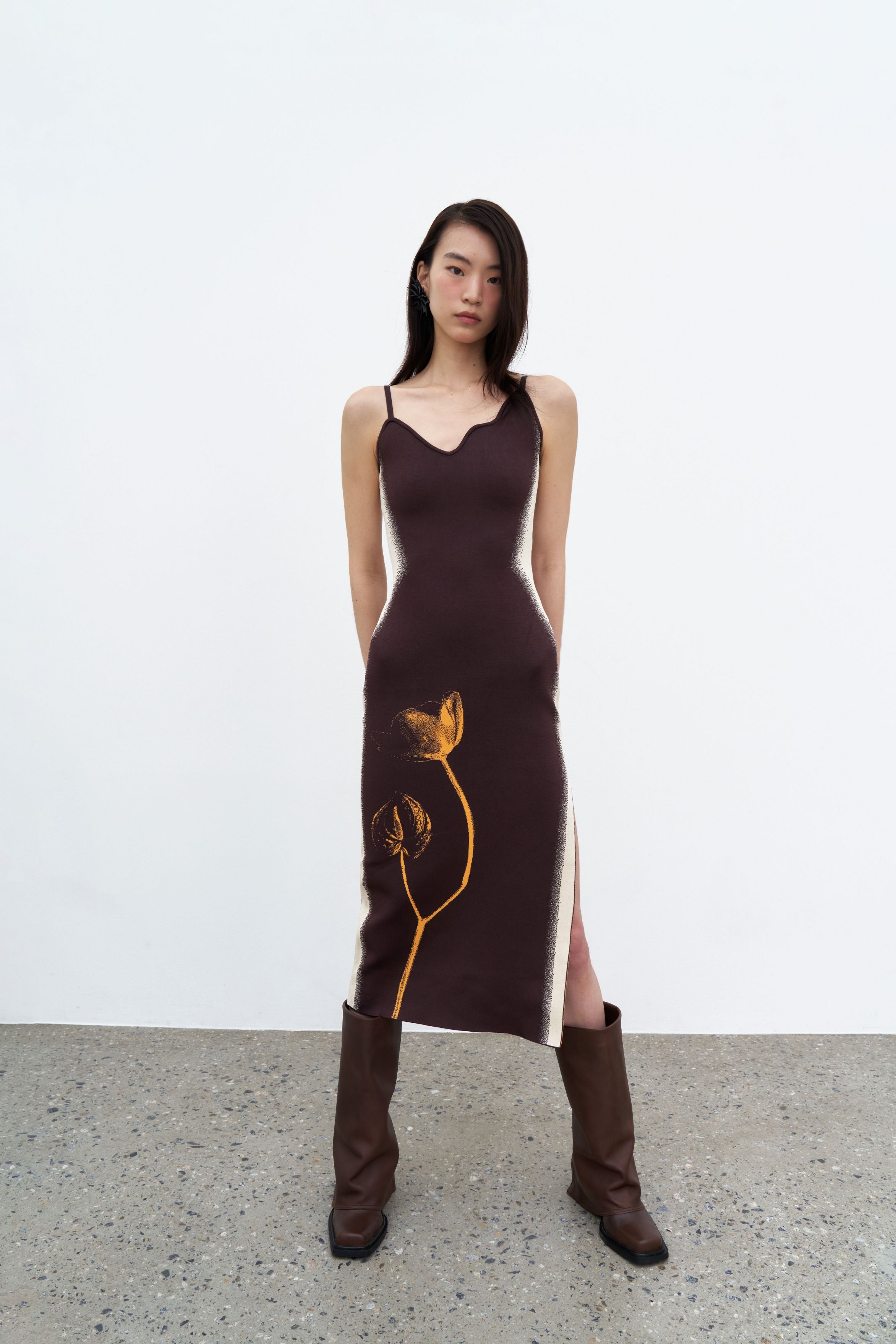 JASMINE FLOWER PRINT TANK DRESS– PH5