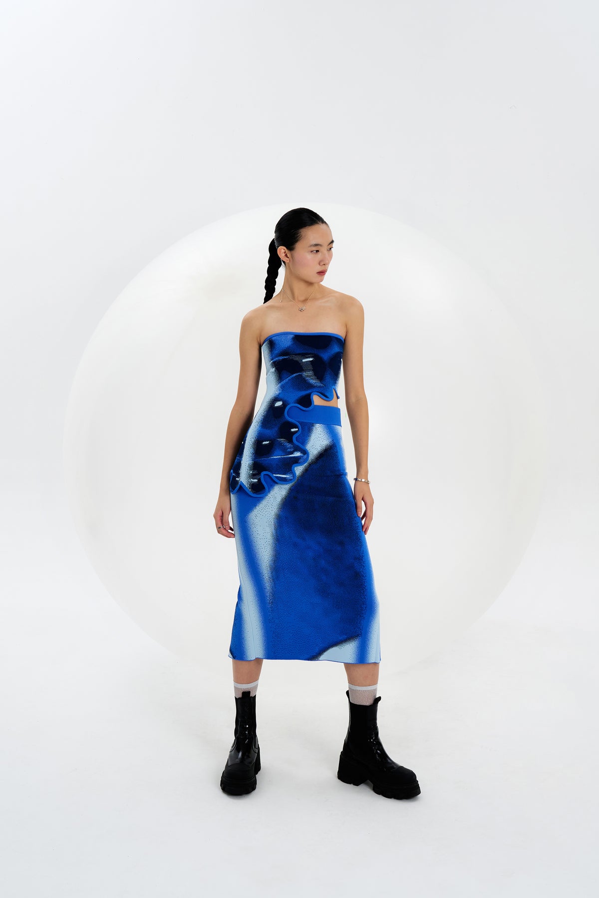 bordersatbalcony フレアぺプラムトップ2024 bordersatbalcony フレアぺプラムトップ2024