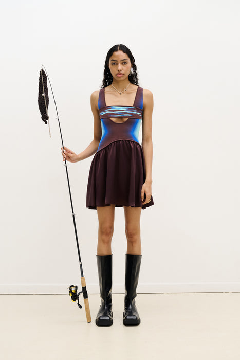 MORA REVERSIBLE MINI DRESS