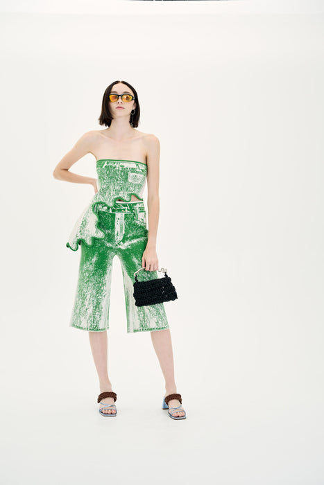 JUNIPER UV REACTIVE WAVY BRA TOP