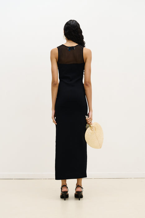 LIMIA SHEER LONG DRESS