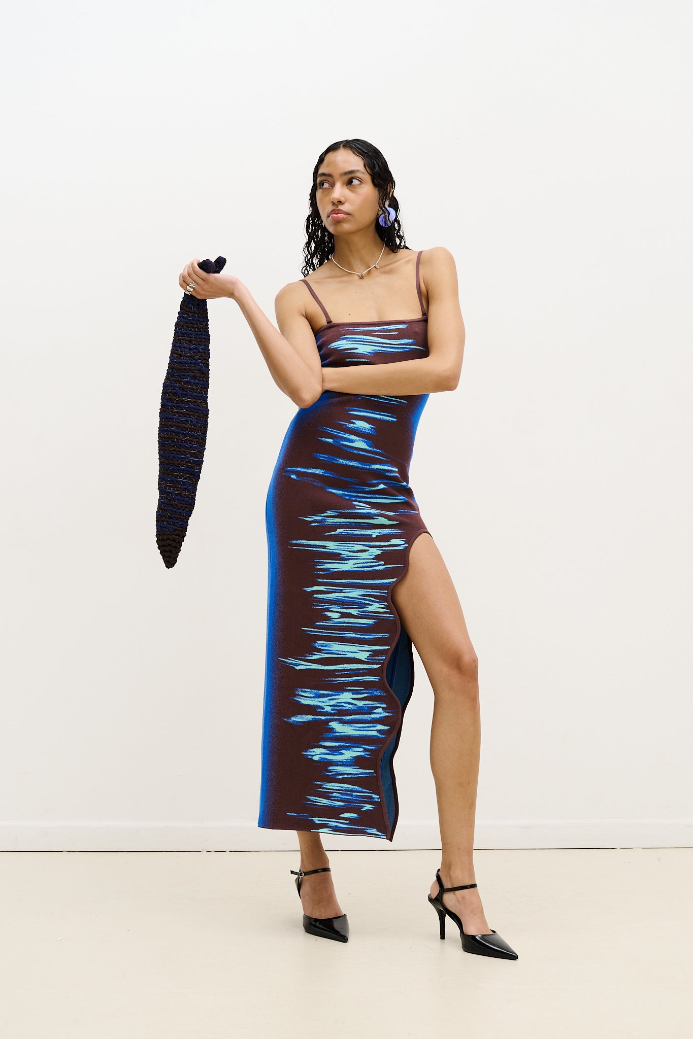 IRIS OCEAN PRINT MAXI TANK DRESS– PH5