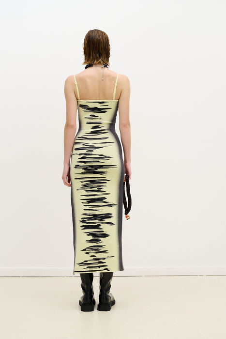 IRIS OCEAN PRINT MAXI TANK DRESS