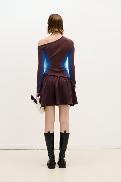 EDDIE LONG SLEEVE MINI DRESS