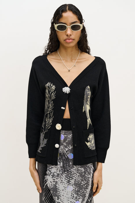 BASA MERINO WOOL CARDIGAN