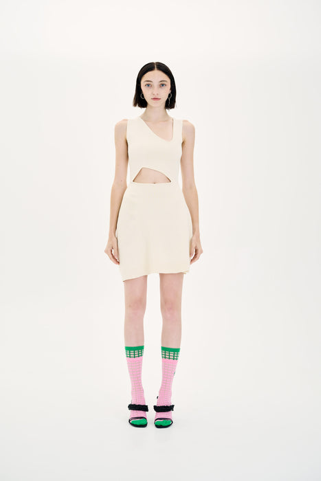 MAPLE UV REACTIVE A LINE MINI DRESS