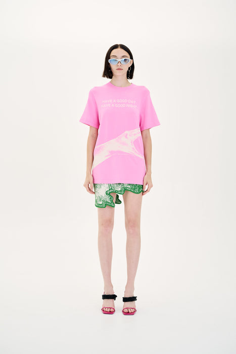HOLLY UV REACTIVE OVERSIZED T-SHIRT
