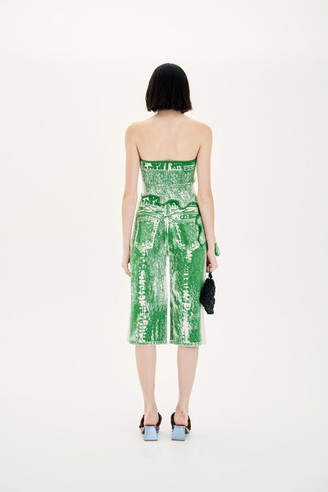 JUNIPER UV REACTIVE WAVY BRA TOP