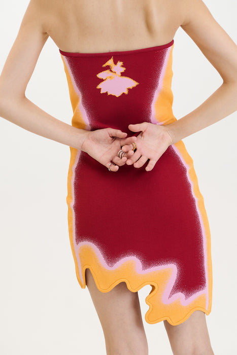 LYNDON WAVY MINI DRESS