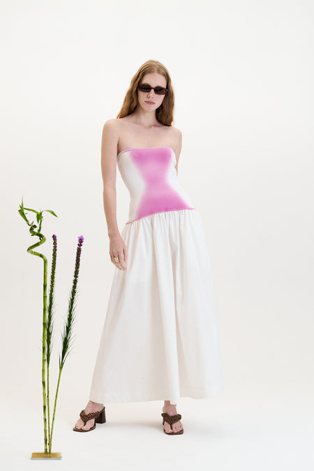 color changing dress white to pink pink and white prom dresses Changing Color Pink Fuschia Prom Dress Size 22W / Pink-parroquiadesanalbertomagno.com