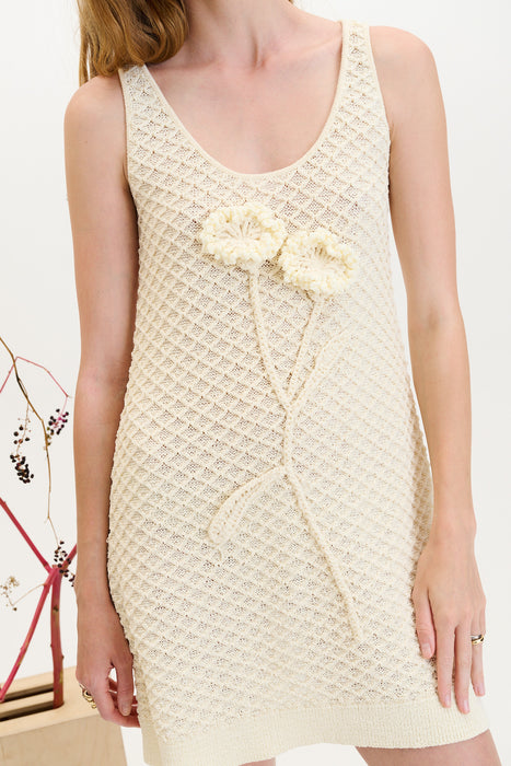 DENALI CROCHET MINI DRESS