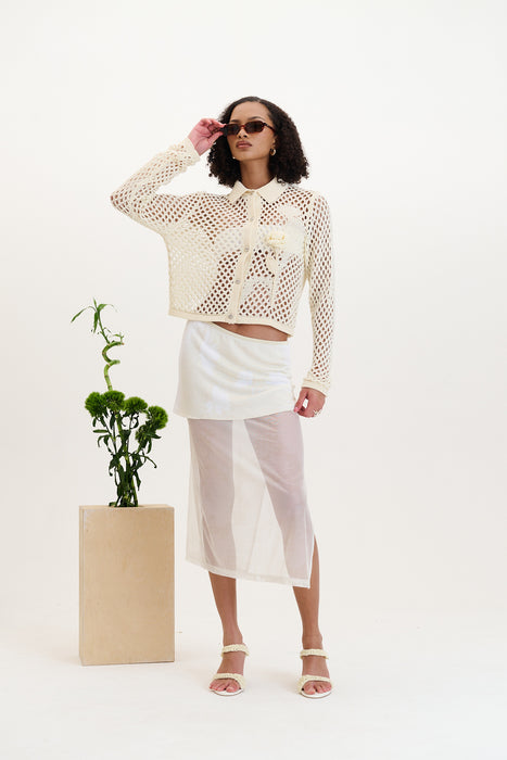 TAMRAH CROCHET SHIRT