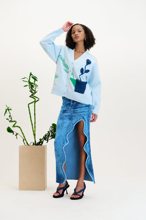 SEQUOIA CROCHET CARDIGAN