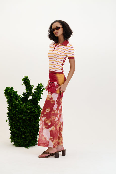 ANISE FLOWER PRINT PANTS