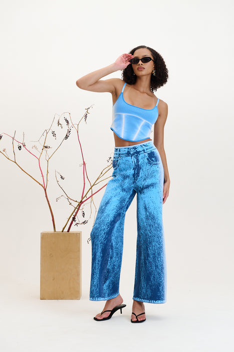 ZAHRA WIDE LEG PANTS