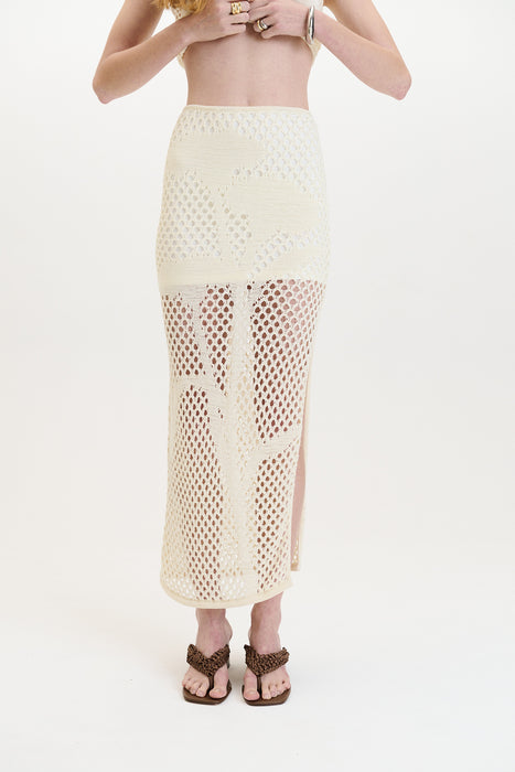LINDSEY CROCHET SKIRT