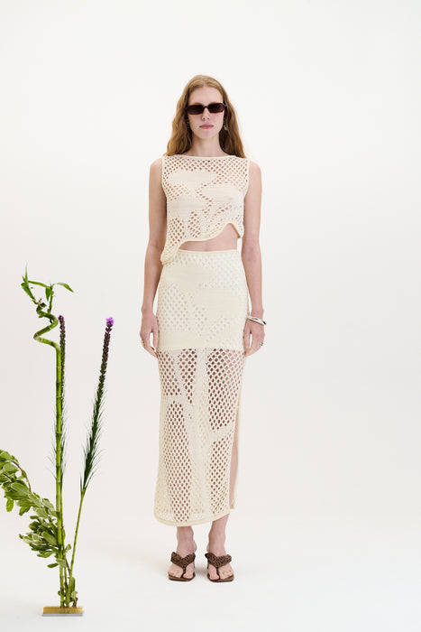 LINDSEY CROCHET SKIRT