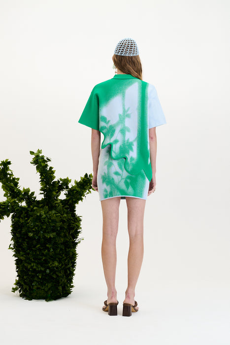 ALANI WINDOW PRINT MINI SKIRT