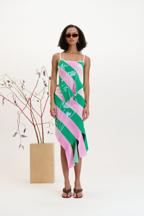 HESPER UV REACTIVE MIDI SKIRT