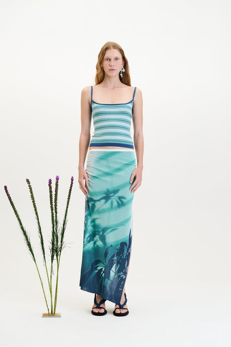 ARDEN POINTELLE TANK TOP