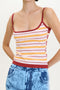 ARDEN POINTELLE TANK TOP