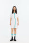 DANA ECO WAVY POLO DRESS