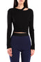 Sunday Long Sleeve Crop Top