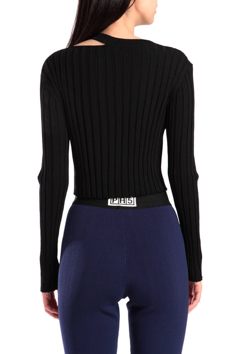 Sunday Long Sleeve Crop Top
