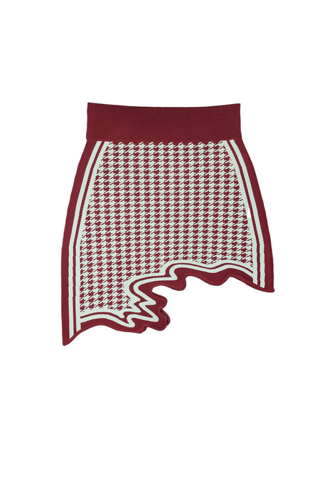 Alpine Asymmetric Mini Skirt