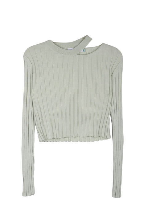 Sunday Long Sleeve Crop Top