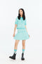 TOMMIE PLEATED ECO SKIRT