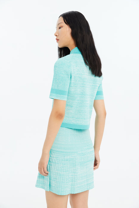 TOMMIE PLEATED ECO SKIRT