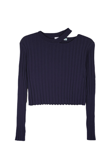 Sunday Long Sleeve Crop Top