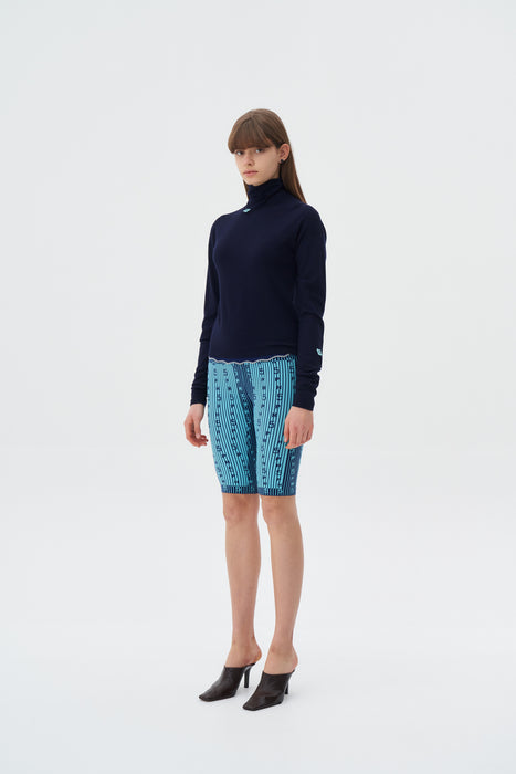 LAYLA SEEMLESS ECO TURTLENECK PULLOVER