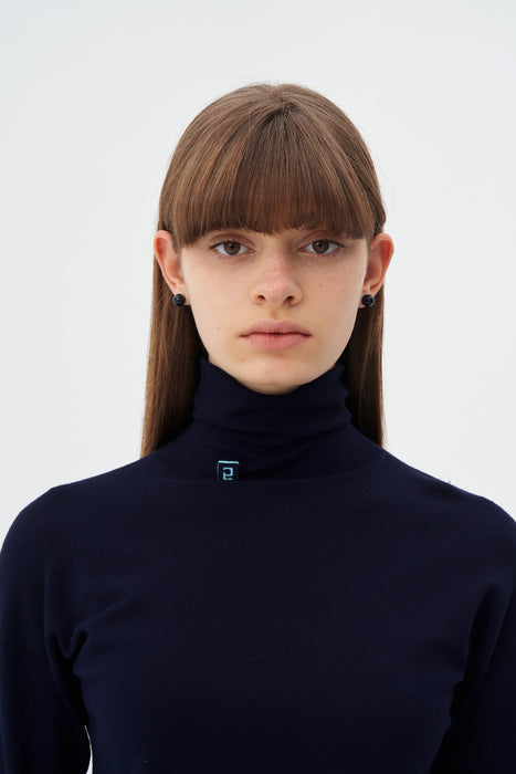 LAYLA SEEMLESS ECO TURTLENECK PULLOVER